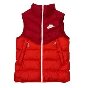 Nike Sportswear NSW Windrunner Down Fill Vest 928859-687 Red NWT Men's Size S